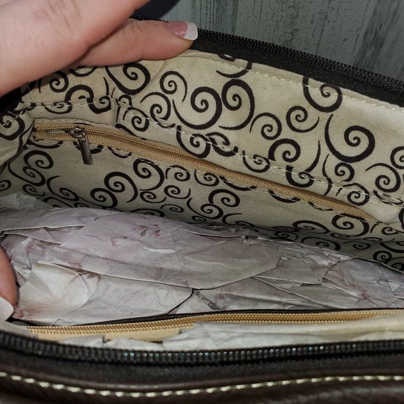 🛑🚨SOLD🚨🛑💞Turquoise bling conceal carry purse/wallet - Picture 6 of 11